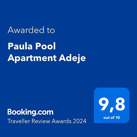 Paula Pool Apartment Adeje Costa Adeje  Exterior photo
